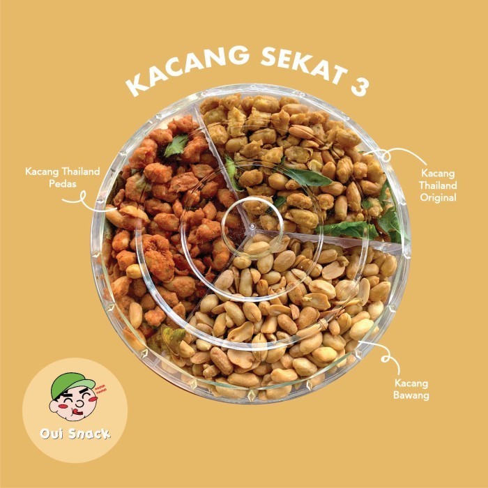 

TLMM KACANG SEKAT 3 / KACANG THAILAND TRAY - KACANG BAWANG TOPLES