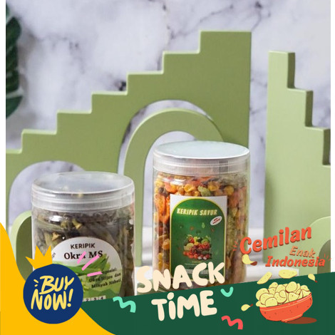 

Special Diskon PAKET KERIPIK SAYUR DAN OKRA - CAMILAN SEHAT VEGETARIAN