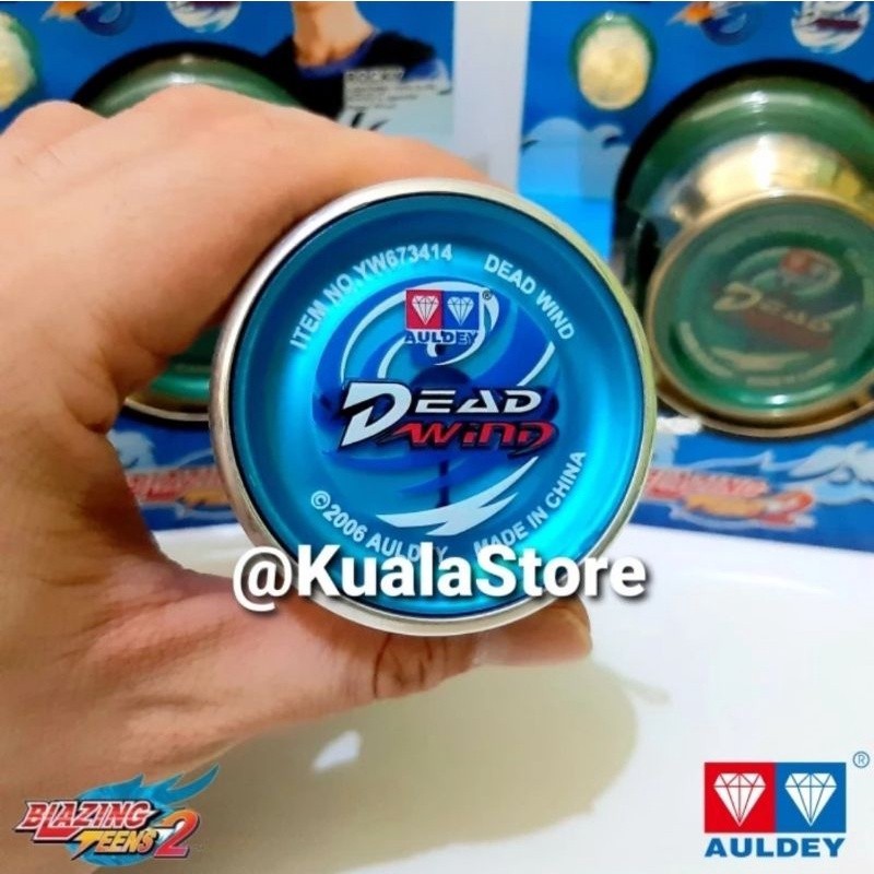 [New Arrival] YOYO AULDEY ORIGINAL BLAZING TEENS DEAD WIND METAL PREMIUM CONTEST HQ PROFESIONAL CONT