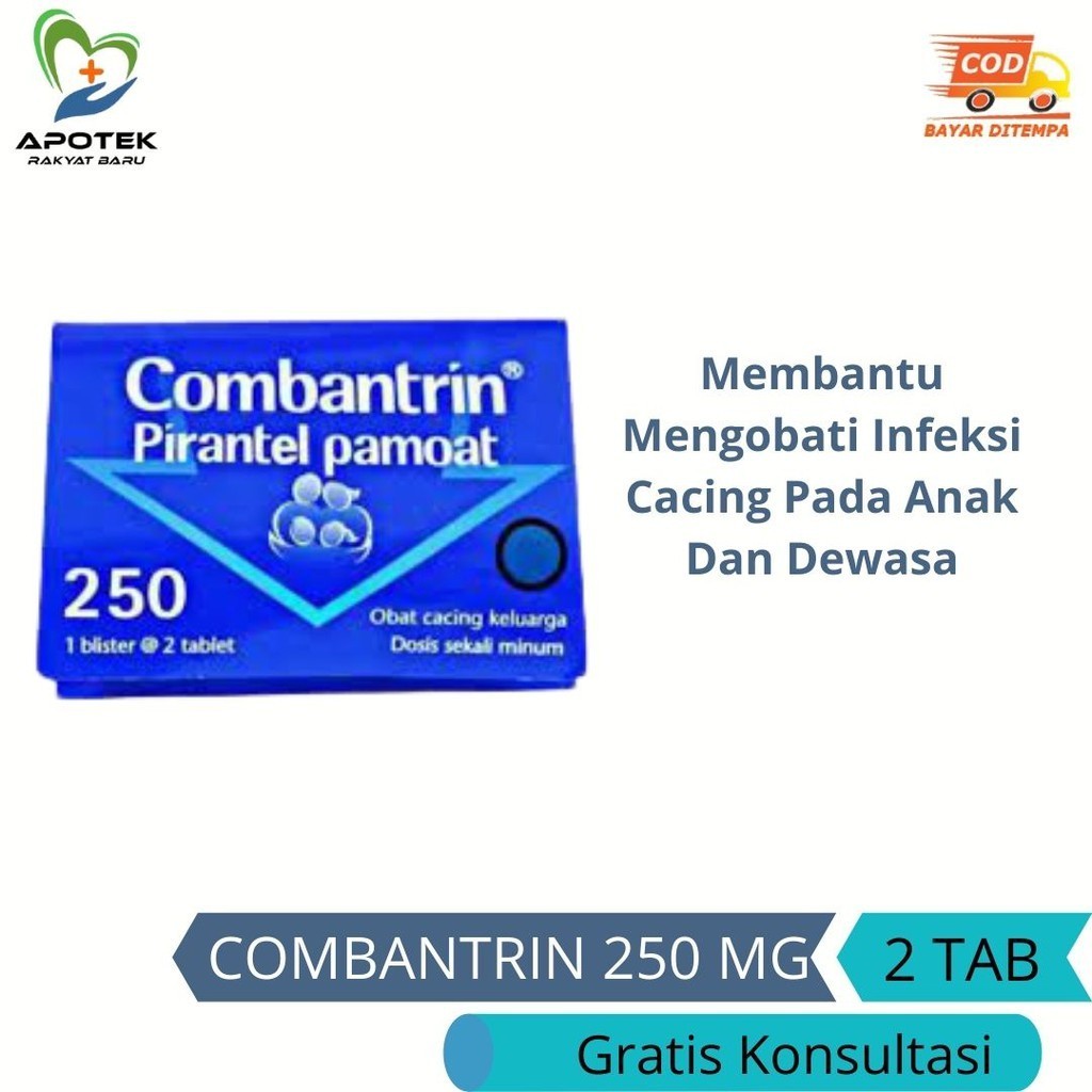 Combantrin 250 mg 2 Tablet