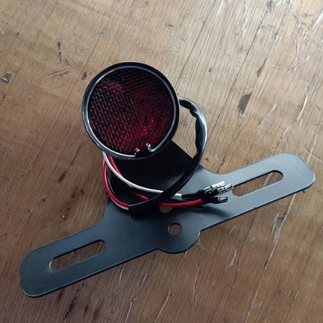 02 lampu stop lampu belakang rem JARING led japstyle scambler flattracker caferacer chopper Termurah