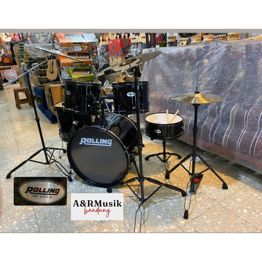 SPESIAL PROMO 70% Drum Set Rolling JB1016 / Drum Rolling JB 1016 / Drum Full JB-1016