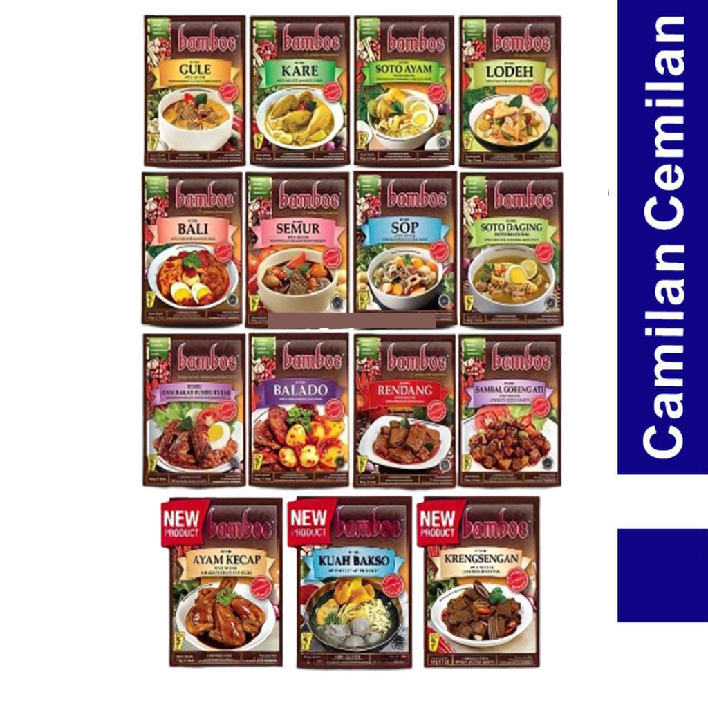 

Bamboe Bumbu Indonesia Bumbu Asia Export Quality All Varian Bumbu Dapur