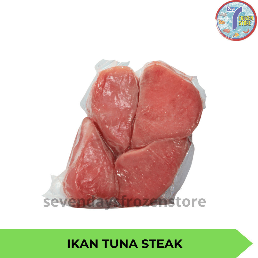 Ikan Tuna Steak Parcel Fillet Frozen Beku Premium