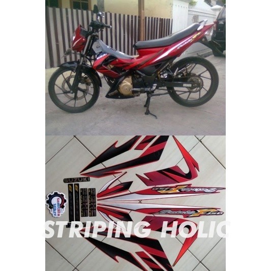 STIKER STRIPING SATRIA FU 2008