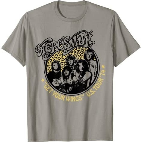 BAJU DISTRO Aerosmith - Wings Tour '74 T-Shirt