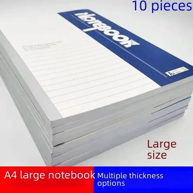 

Large Thickened Notebooks For Junior High School Students 4-pack Softcover Ruled Memo Books