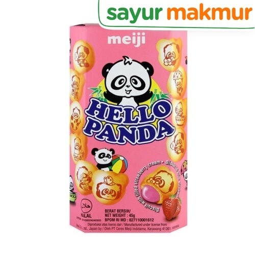 

Hello Panda Biskuit Strawberry 42- 45 gram Sayurmakmur