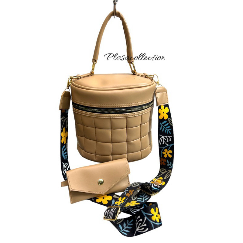 Berkah Tas Collection TAS SELEMPANG MODEL TABUNG WANITA Premium