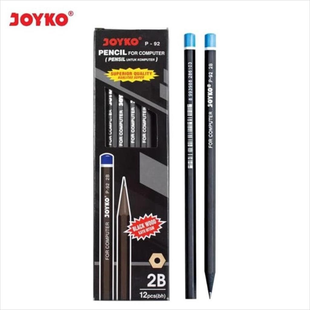 

[ATK BRO] Pensil 2B Joyko P-92 (12 pcs)