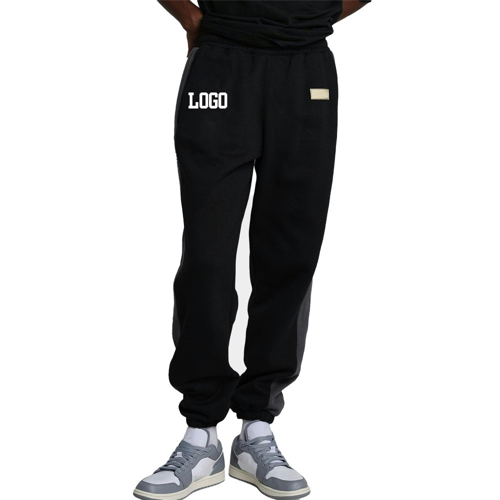 Pabrik Celana Olahraga Pria Produsen Logo Cetak Kustom Pakaian Olahraga Kelas Berat Celana Olahraga 