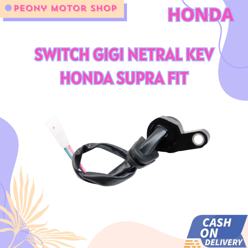 Switch Gigi Netral Motor Honda Supra Fit & Legenda / Sensor Gigi Netral Supra X 100 & Grand - KEV