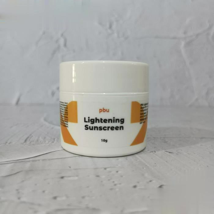 PBU LIGHTENING SUNSCREEN 10 GRAM | NIACINAMIDE CERAH & LINDUNGI KULIT