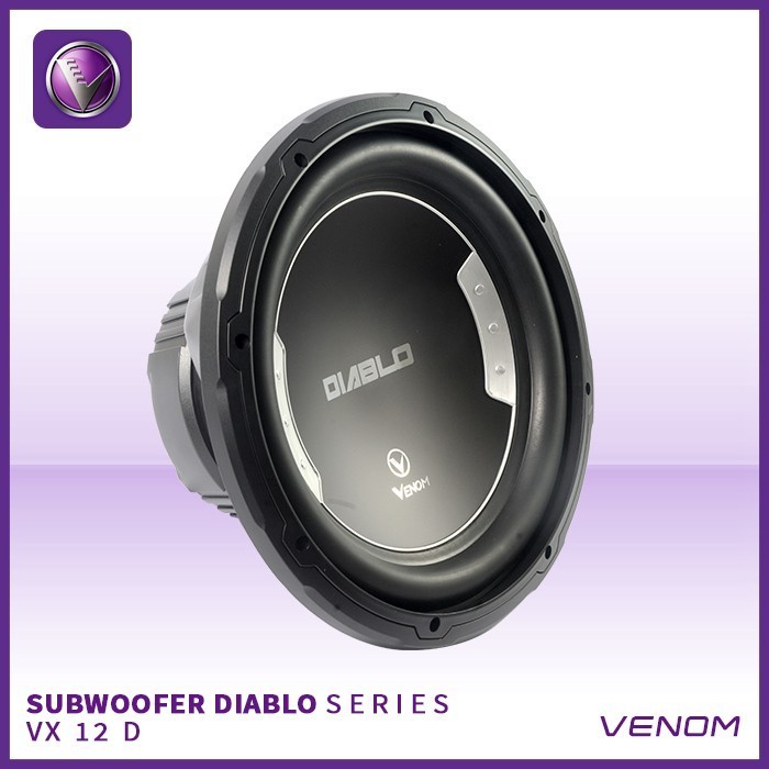 Subwoofer Mobil VENOM DIABLO VX12D Subwoofer 12 Inch