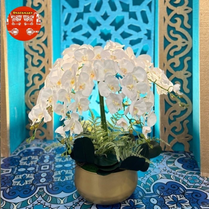

Dekorasi Ramadan Hiasan Kareem Bunga Set Lebaran Premium model B