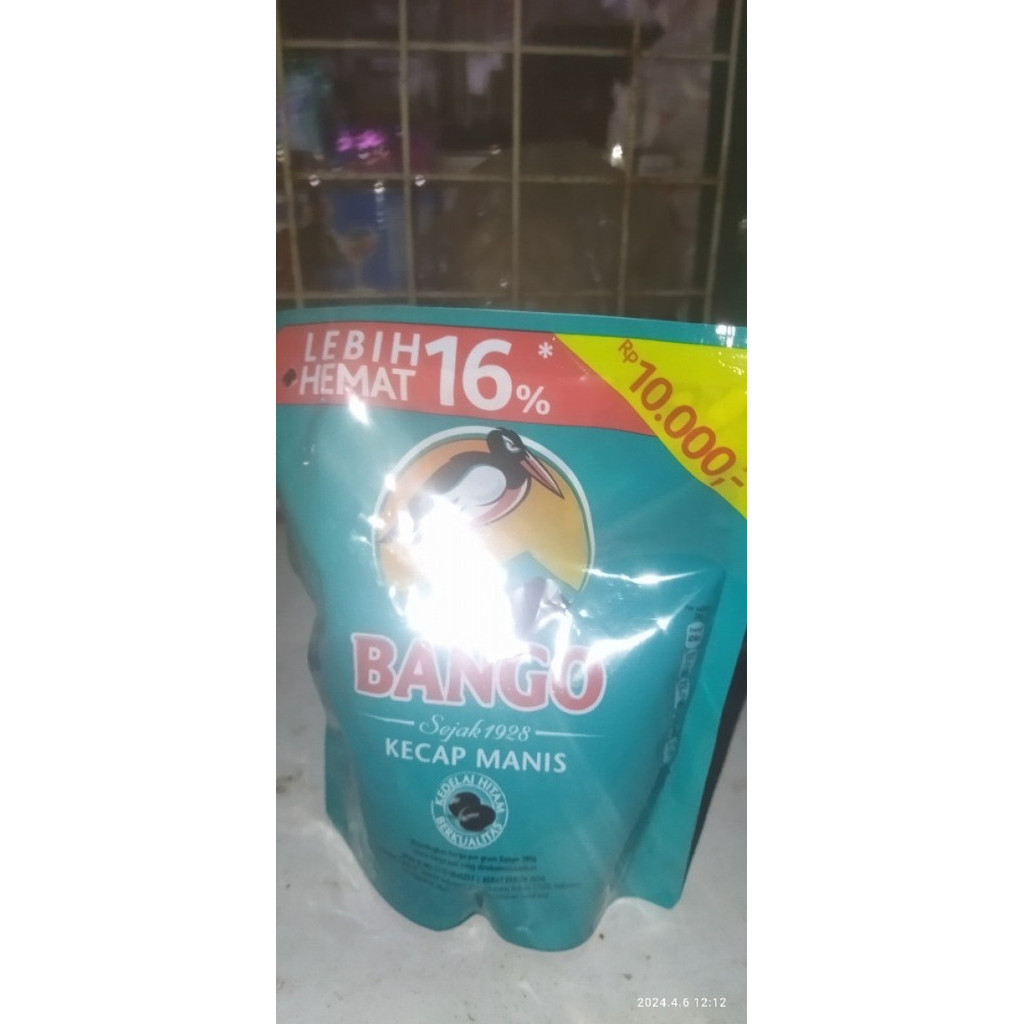 

bango kecap manis 280gr refill pouch