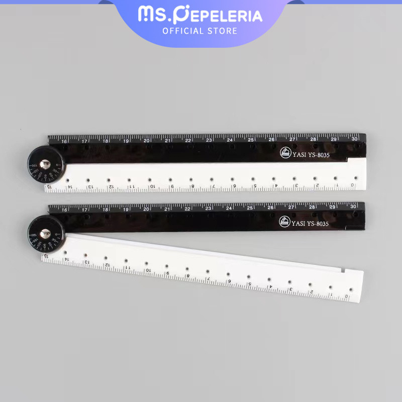 

30 cm Flexible Ruler folding ruler penggaris lentur tidak bisa patah-Ms.Pepeleria