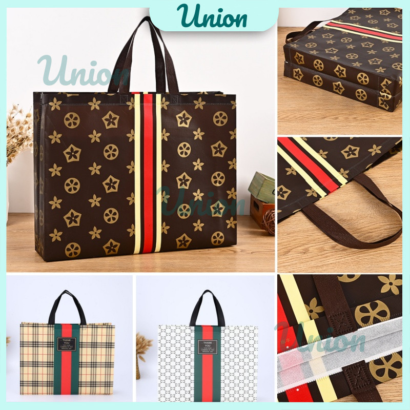 

UM Tas Belanja Spunbond Handle Jinjing / Kantong Jumbo Tas Kado Gift / Tas Souvenir Hajatan Hampers / Tas Belanja