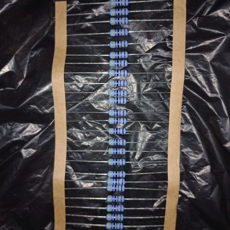 resistor 4k7 1 watt original japan 1w 4.7k kilo 1watt 4,7k metalfilm 1 w 1wat wat Fajar elektro 2