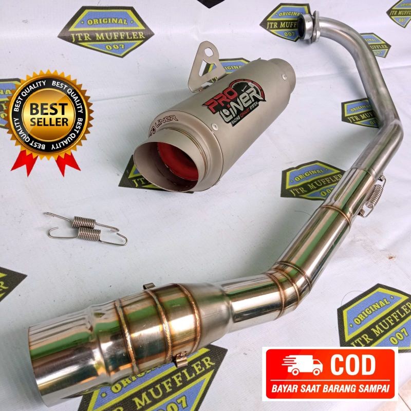 Knalpot racing PROLINER TR1 R Mx king jupiter mx 135