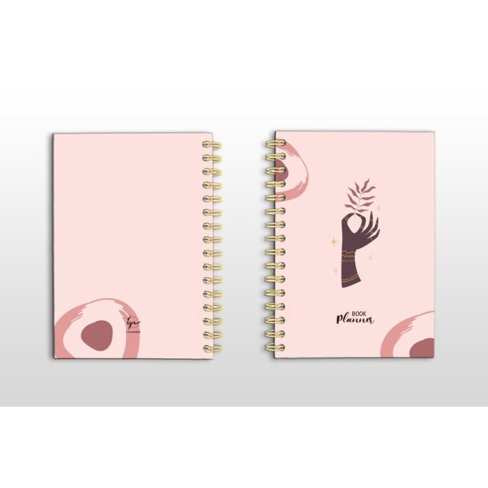 

ANDMA Planner 2024 2025 / Weekly Planner / Monthly Planner / Daily Planner - Pink Spiral