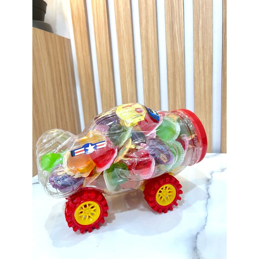 

NANA SHOP-Jelly Toples pesawat Sriwijaya isi 70pcs/jelly toples pesawat aneka rasa buah