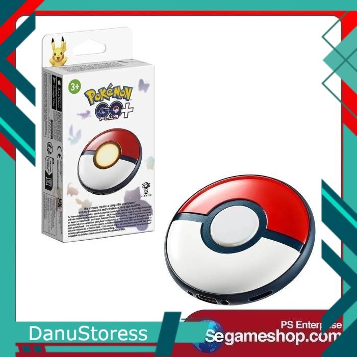 Pokemon Pokeball Go Plus+ / Pokemon GO Plus Plus - POKEBALL ONLY - Danustoress
