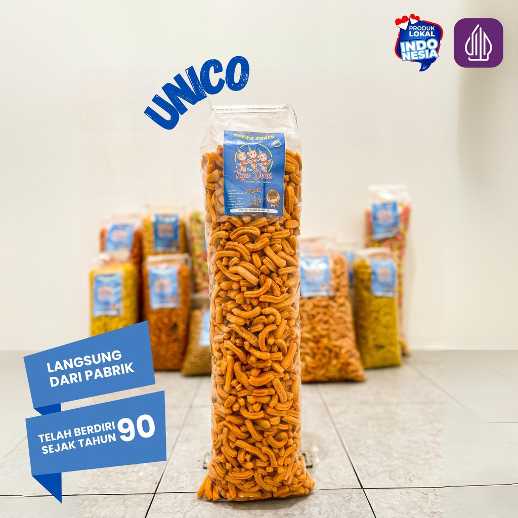

UNICO PANG PANG STICK 1KG ENAK GURIH PANG PANG STICK JAJANAN JADUL CEMILAN RINGAN