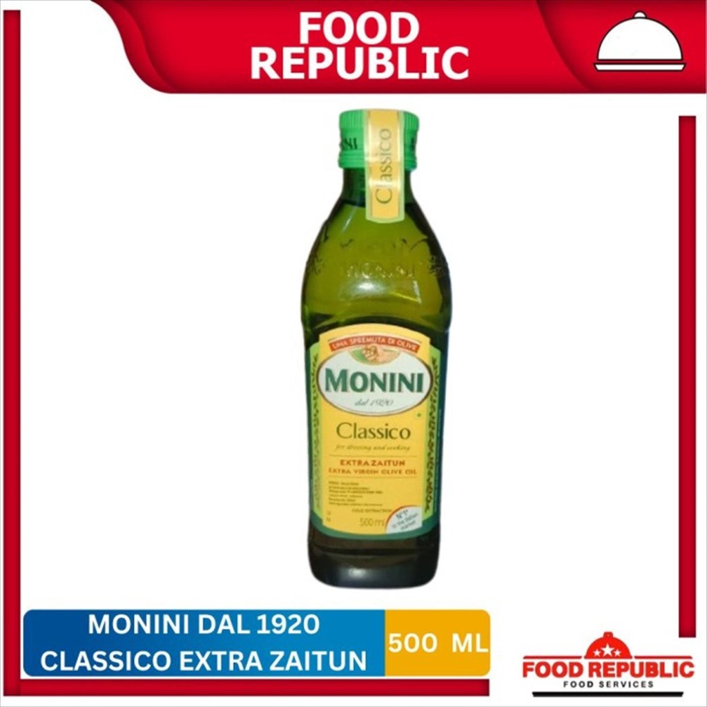 

Monini Classico for Dressing and Cooking Extra Virgin Olive Oil 500 ML