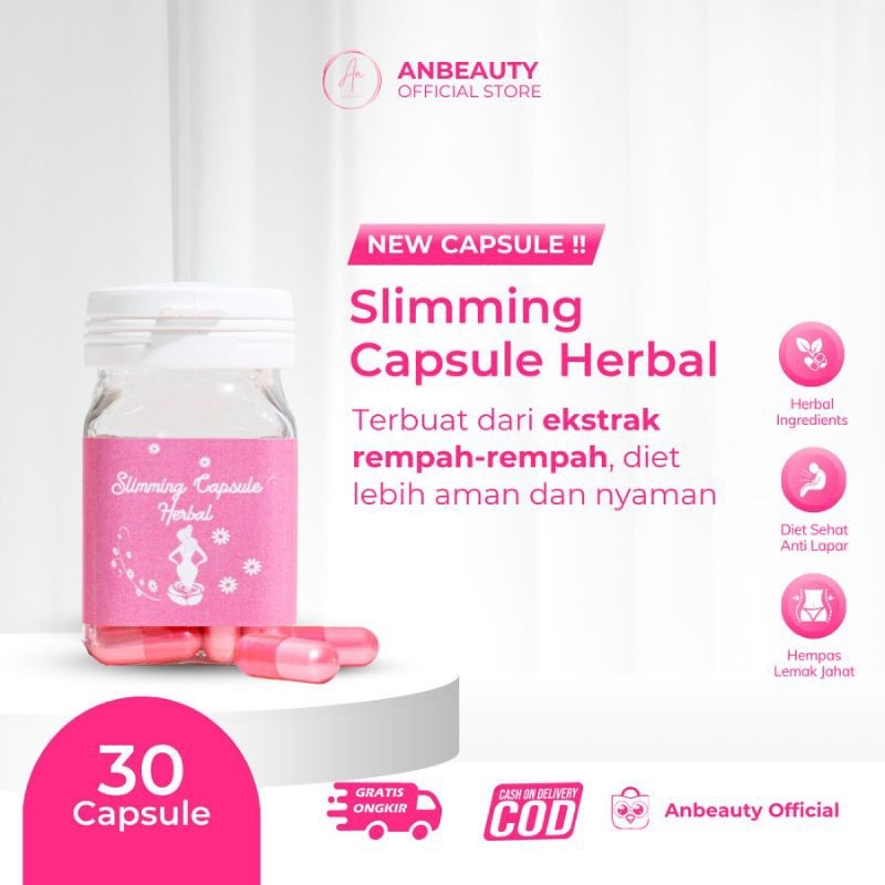 Slimming Capsule Herbal PINK [CEKOUT LANGSUNG KIRIM]
