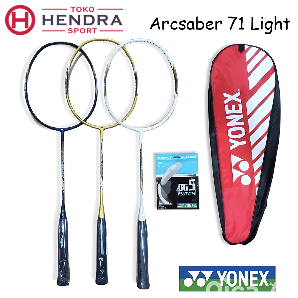 Raket Badminton Yonex Arcsaber 71 Light (5U G5) Original
