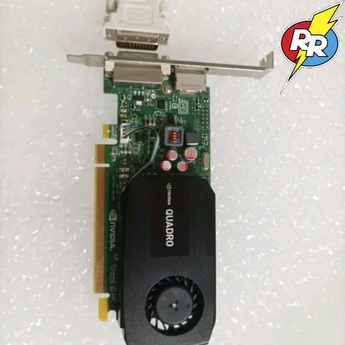VGA Card Nvidia Quadro K600 1 GB 128 bit DDR3 Bonus Converter VGA