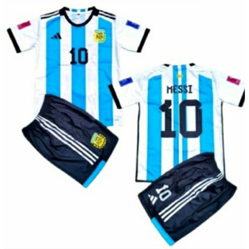 Setelan BAJU BOLA NEYMAR Brazil usia 2-12 tahun TERBARU laki-laki perempuan / BAJU ANAK MURAH / SETE
