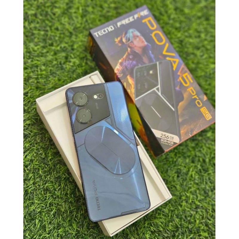 TECNO POVA 5 PRO 5G 8/256 SECOND LENGKAP MULUS NOMINUS LIKE NEW