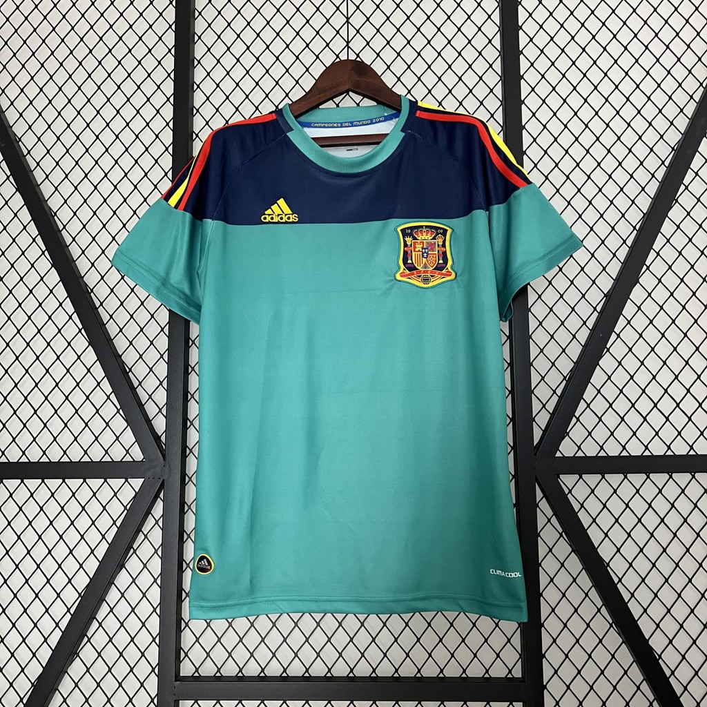 Jersey Retro Spain 2010 Goalkeeper A109 T shirt pria