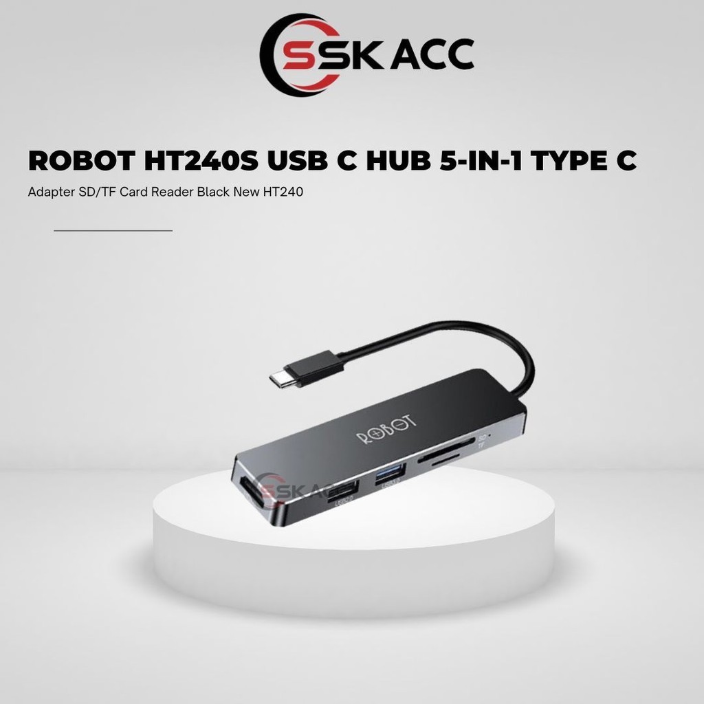 Card Reader Robot Type C HT240S Card Reader Black