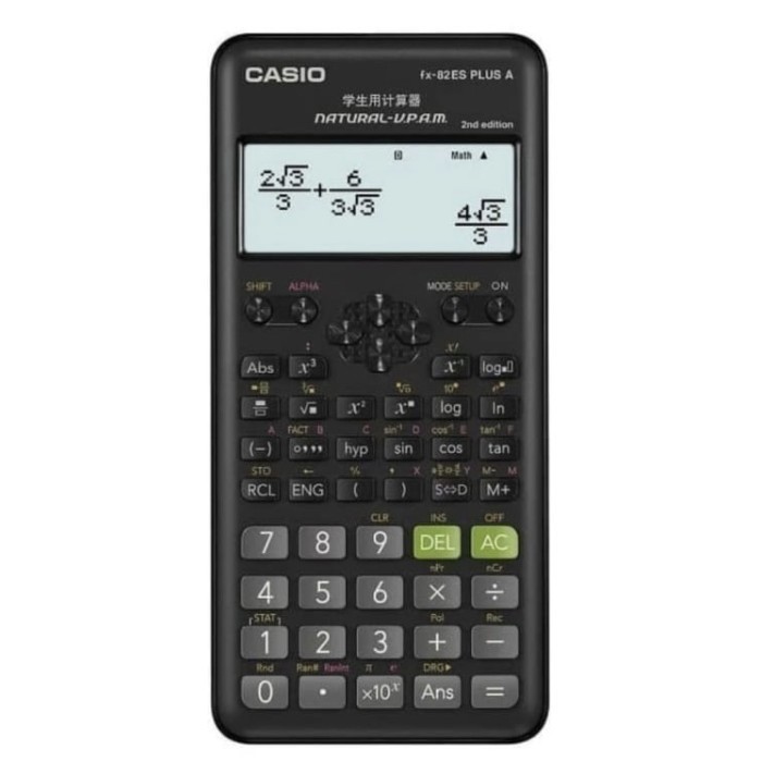 

Casio Calculator Scientific FX 82 ES PLUS