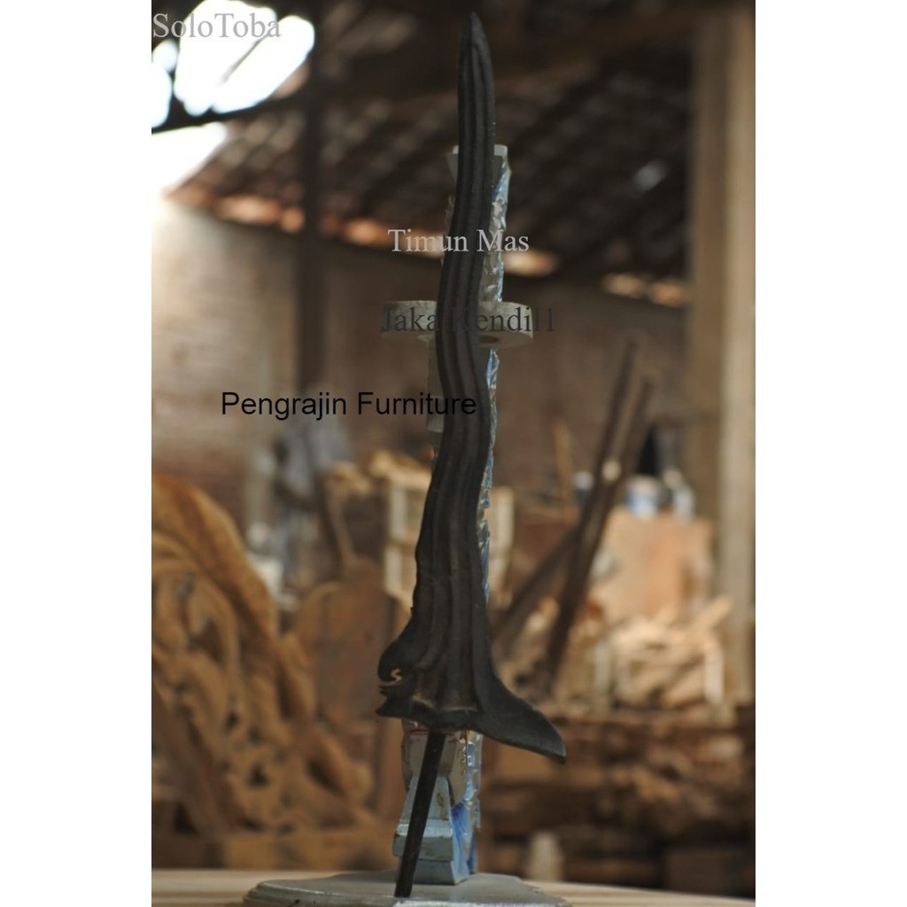 

SALE TERBATAS!!! Keris pandawa keleng besi baja TERBARU murah antik