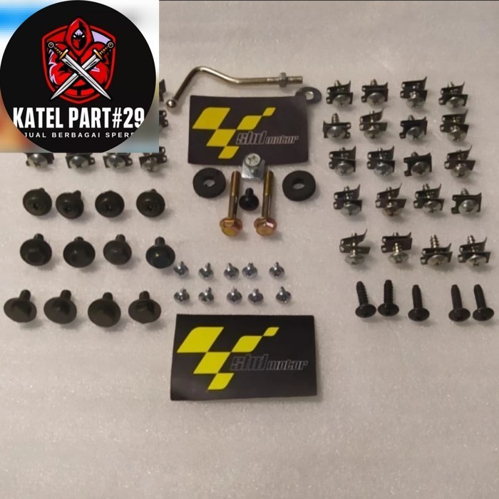 Baut - Baud Body - Bodi Full Set Jupiter Z Balok 2010