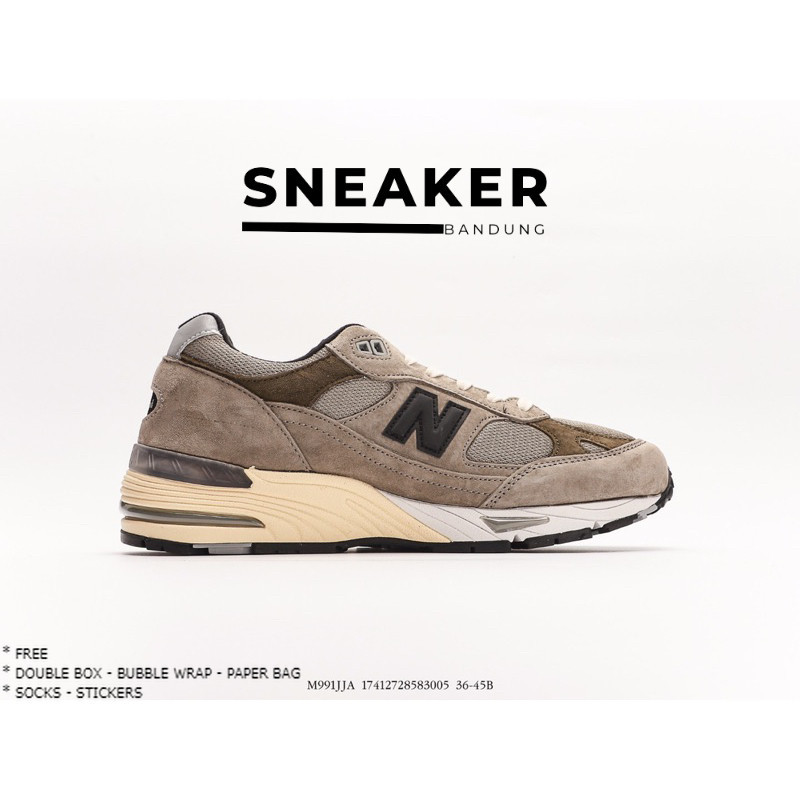 Sepatu New Balance 991 X Jjjjound M991JJA Brown BNIBWT