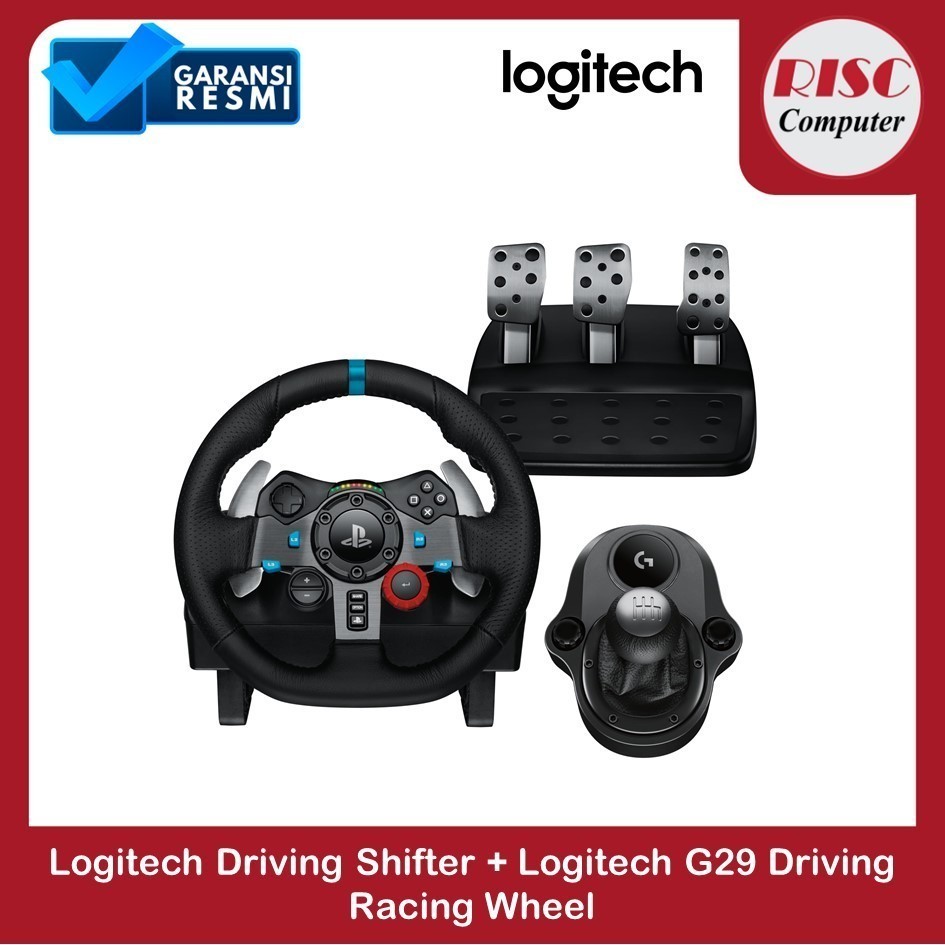 Logitech G29 Driving Force Racing Wheel Bundling Logitech Shifter