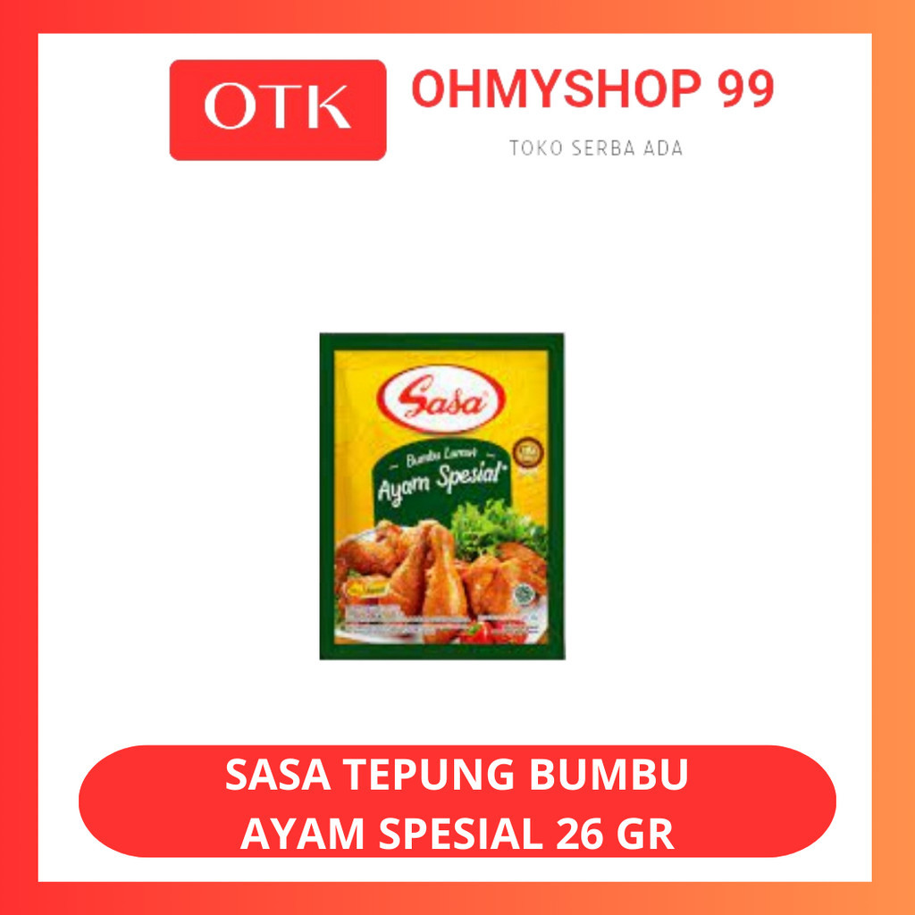

Sasa Tepung Bumbu Lumur Ayam Spesial 26gr