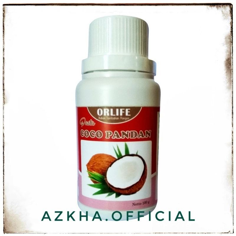 

rebecarugo Orlife - Perisa Pasta Cocopandan Orlife 100 Gram