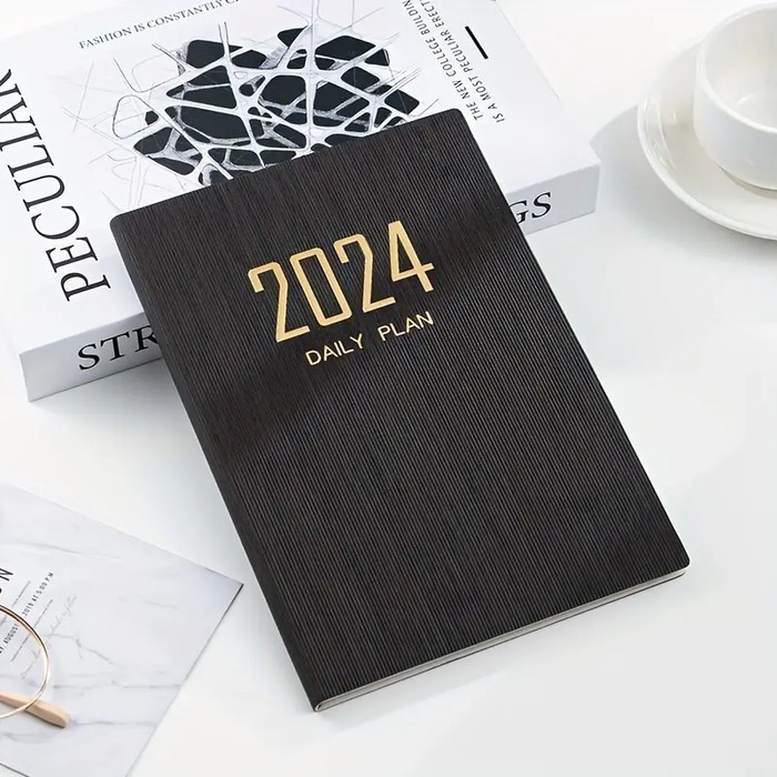 

DMKN Buku Catatan Harian 2024 Notebook Planner 365 Days 64 Sheet A5 MK5