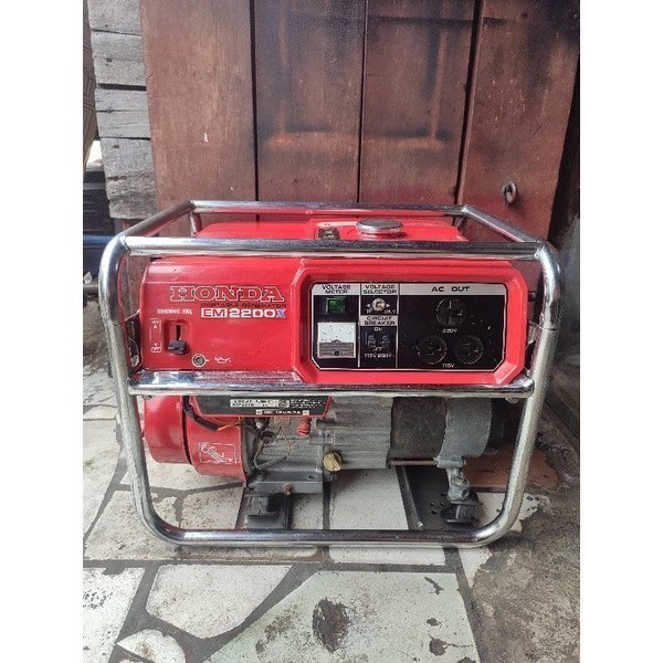 Mesin Genset Honda EM 2200X 2000 watt Original