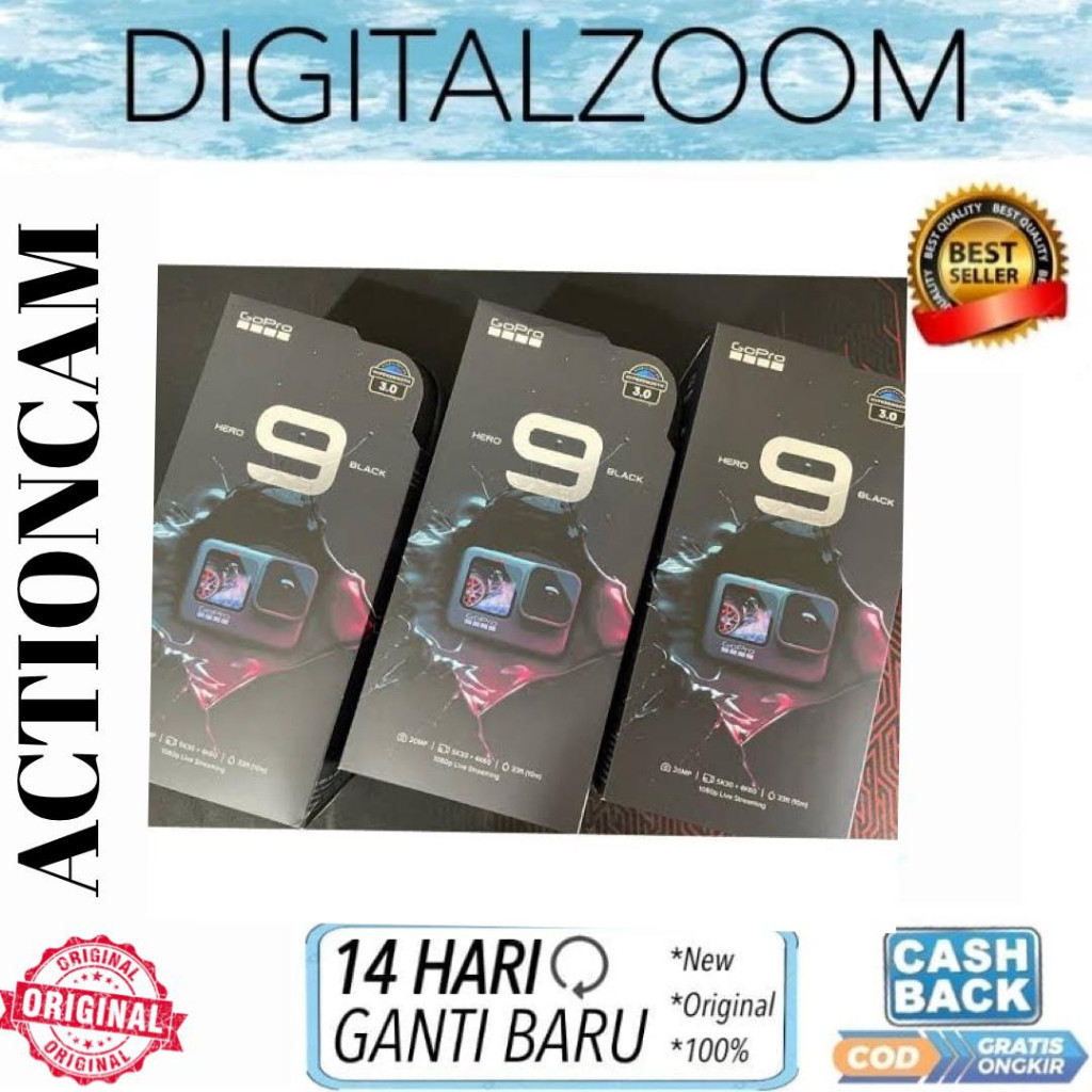 GoPro 8 Black / GoPro 9 Black / GoPro 10 Black / GoPro Max GARANSI RESMI