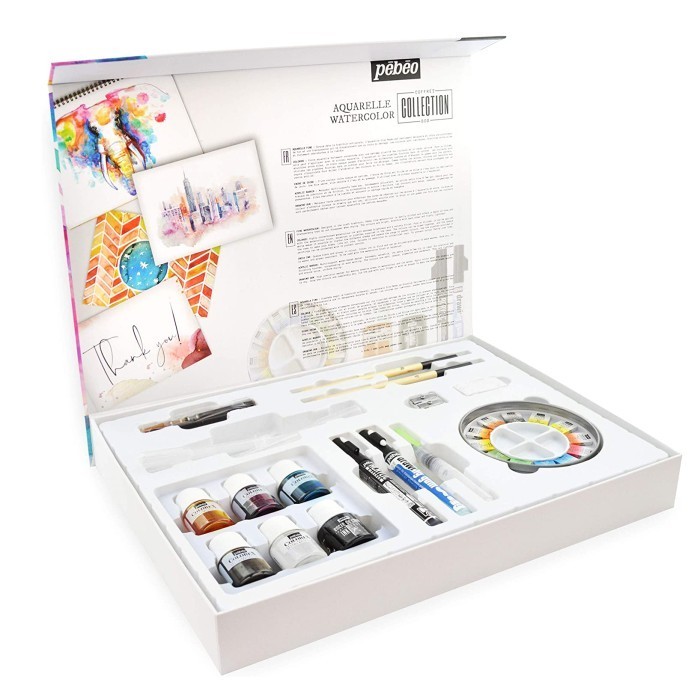 

Pebeo Fine Watercolor Collection Box Set Cat Air