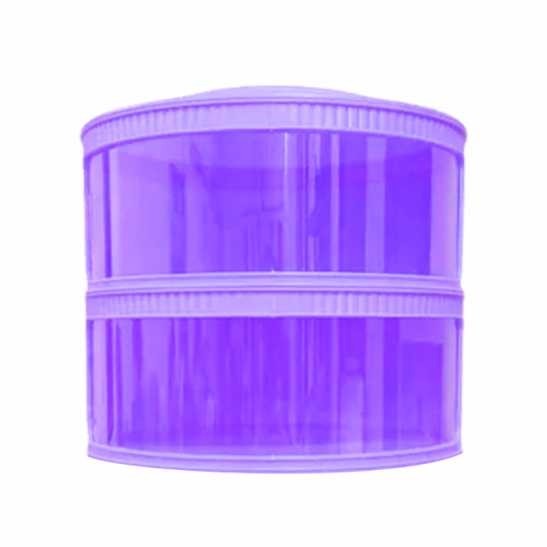 Tudung Saji 2 Susun Estetik Sni Food Storage Rak Penyimpanan Makanan Rakitan Warna Ungu