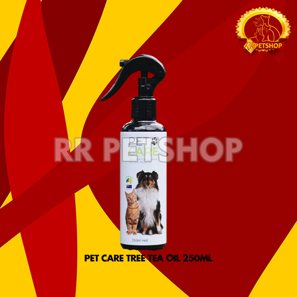 Pet Care Tea Tree Oil Spray Jamur Kutu Kucing Anjing