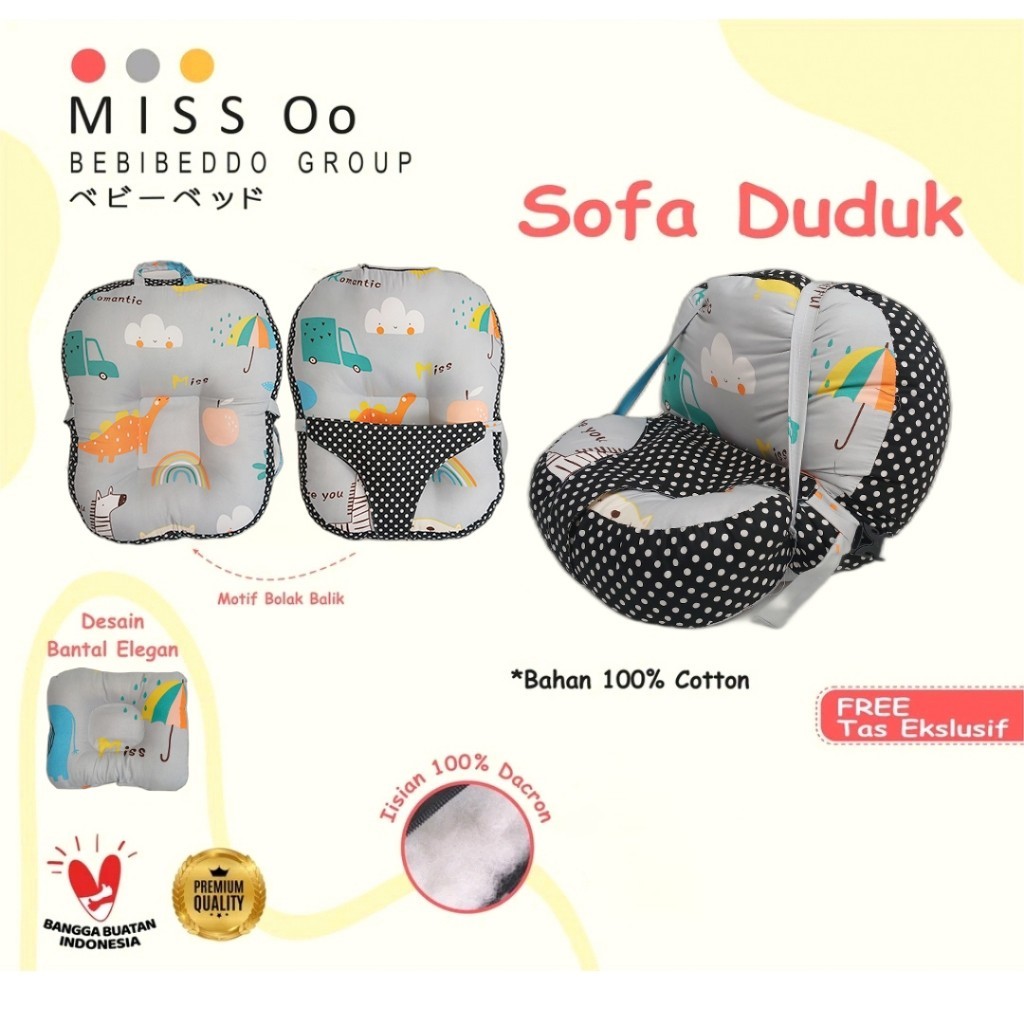 perelngkapan bayi sofa bayi multifungsi / sofa bayi gesper jumbo / sofa bayi duduk jumbo